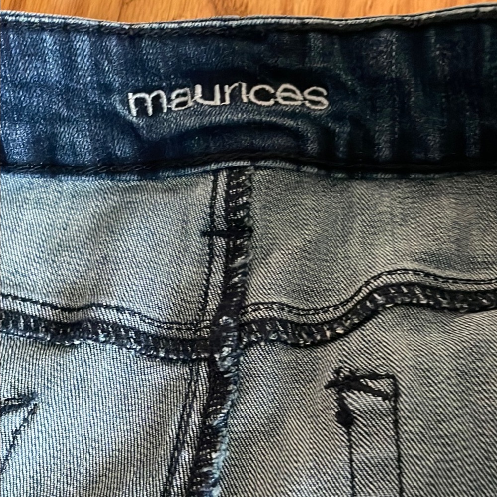 Maurices Blue Jeggings